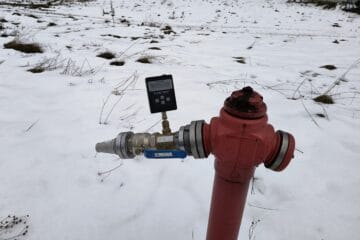 Flow test ft-01 pomiar hydrantu